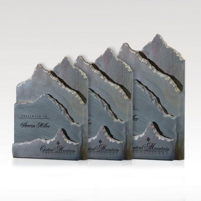Chiseled Slate Telluride Plaque 6x8